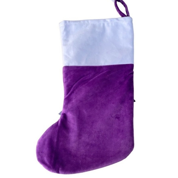 EUC Disney Parks Haunted Mansion Hatbox Ghost Holiday Christmas Stocking - Picture 3 of 3